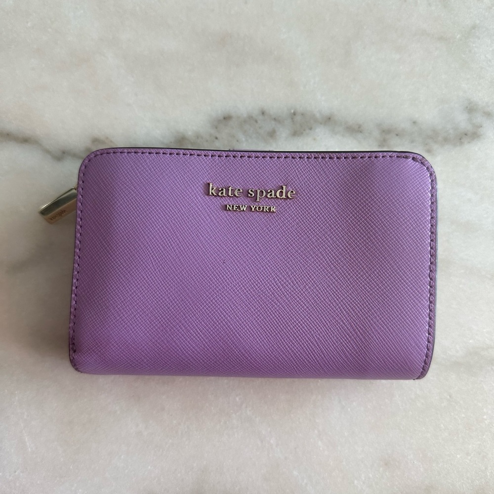 Grape purple Kate spade wallet